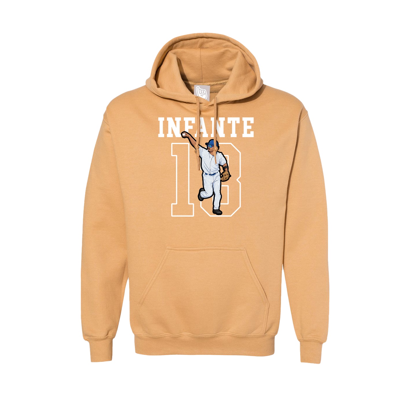Hoodie — Shirsey in Vegas Gold