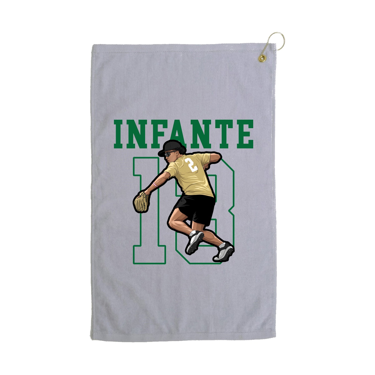 Golf Towel — Shirsey in Grey
