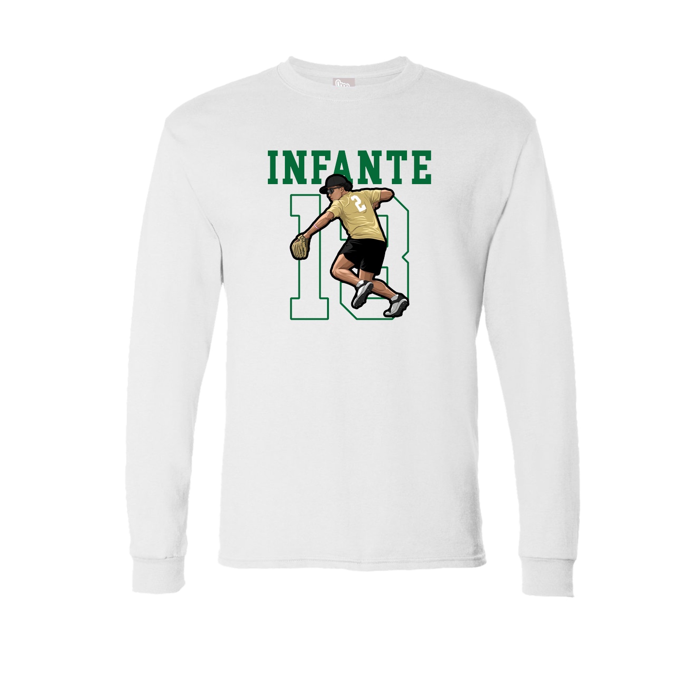 Long Sleeve Tee — Shirsey in White