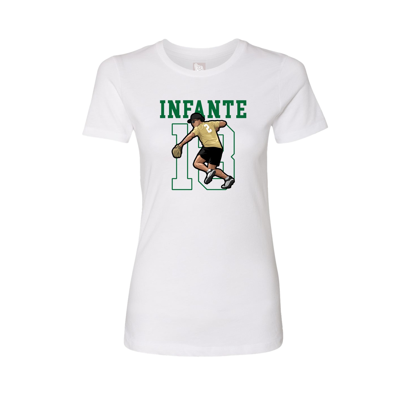 Fitted Women's Tee — Shirsey in White