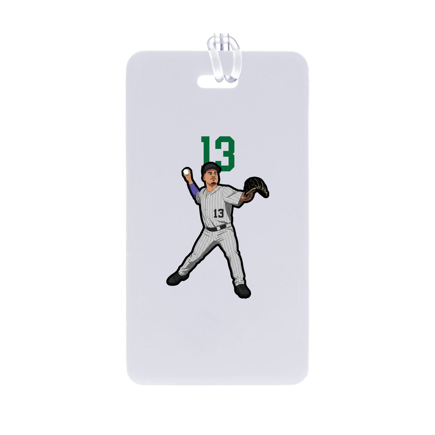 Bag Tag — Number Top in Classic