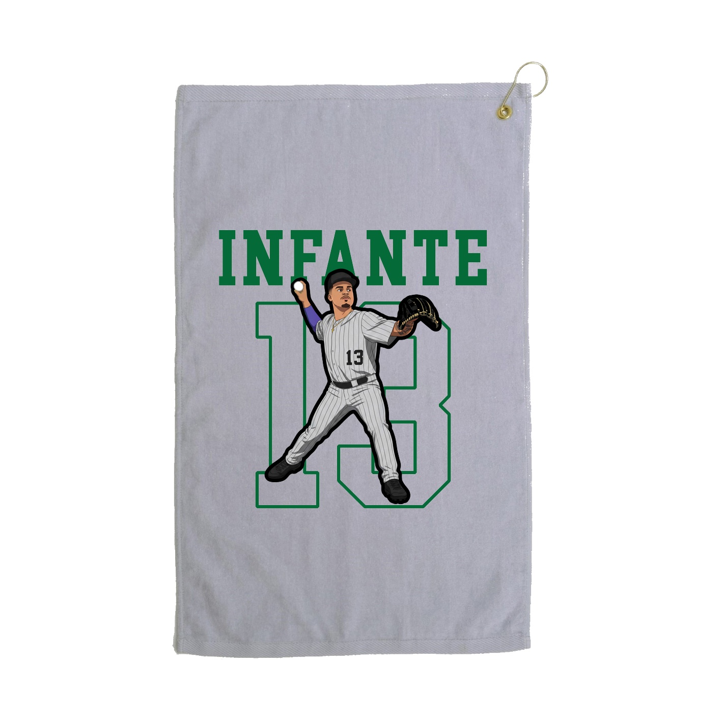 Golf Towel — Shirsey in Grey