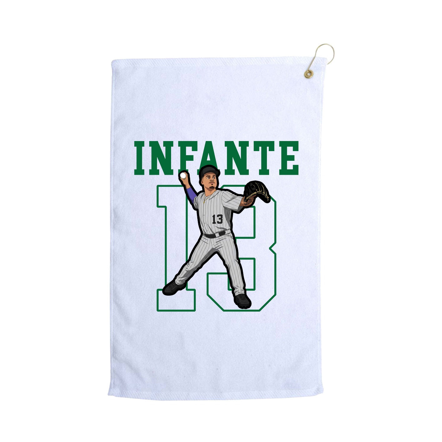 Terry Velour Golf Towel