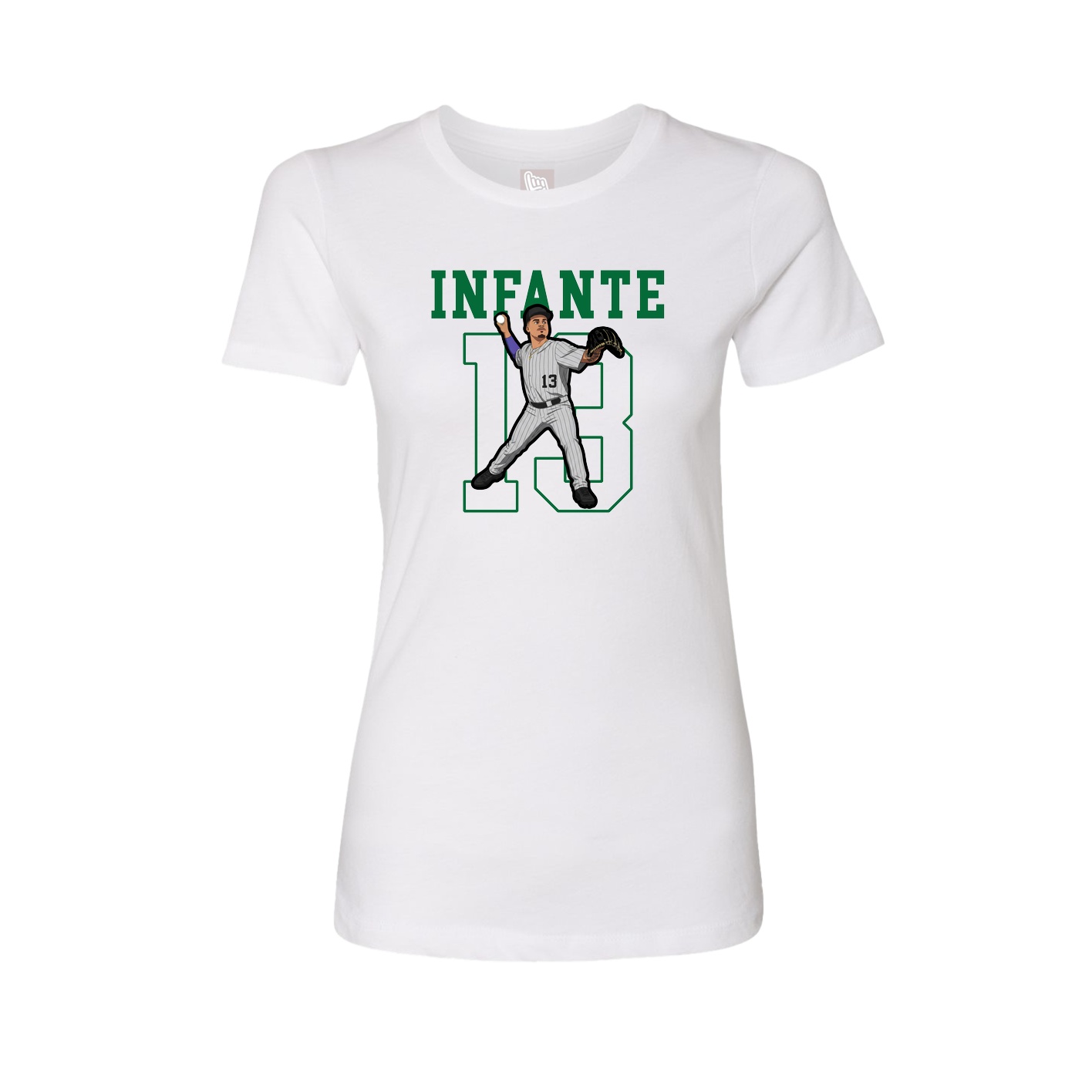 Fitted Women's Tee — Shirsey in White