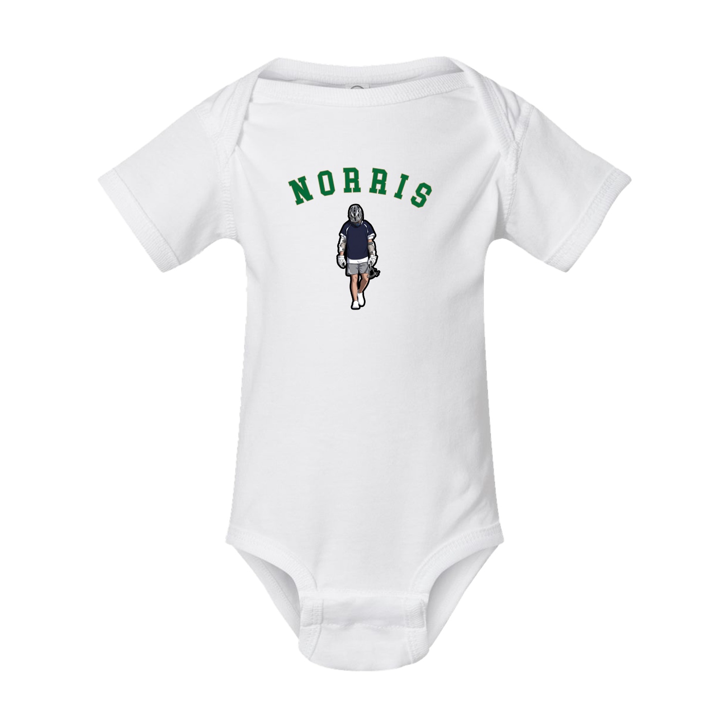 Baby Onesie — Shirsey Arch in White