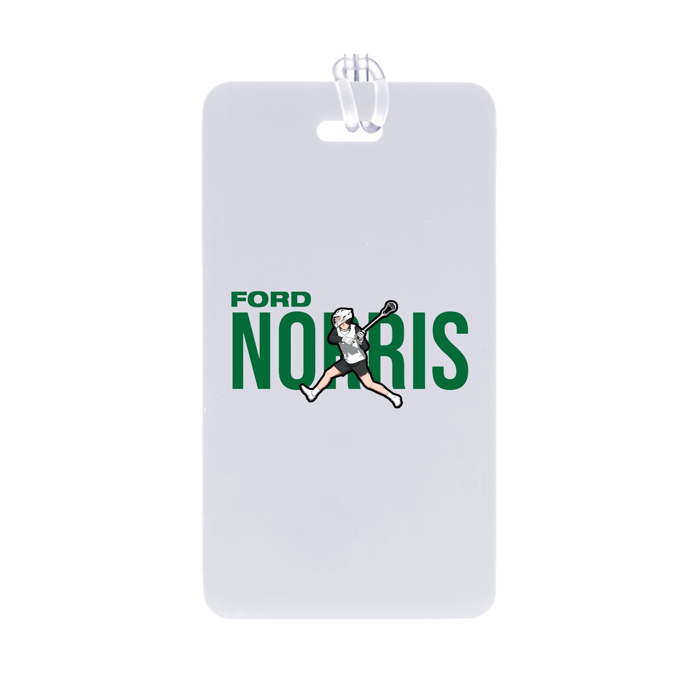Bag Tag — Player Name in Classic