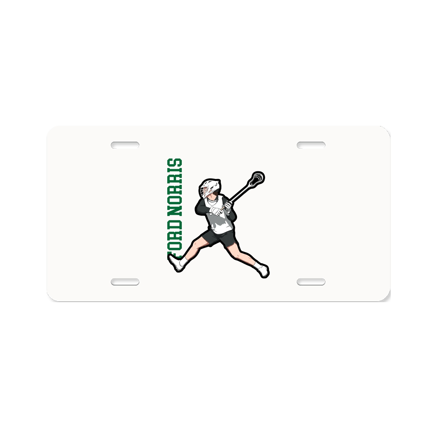 Aluminum License Plate