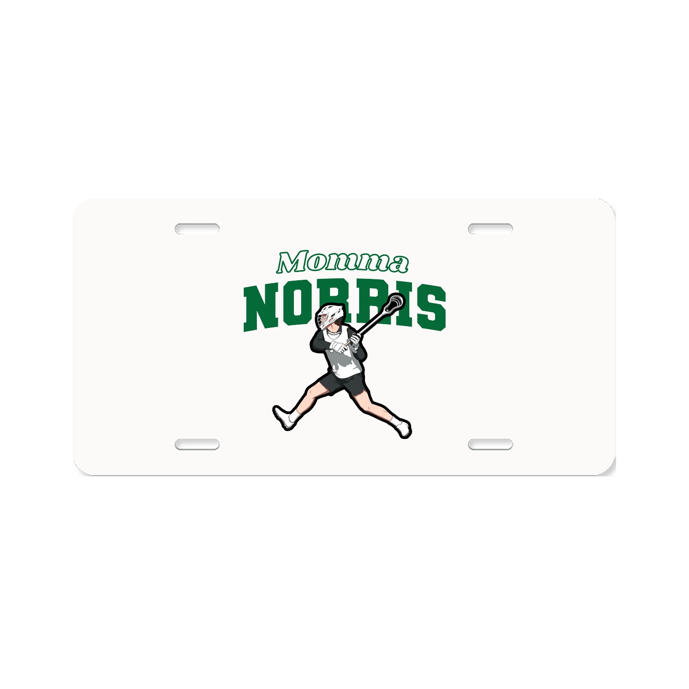 License Plate — Mothers Day Block in Classic