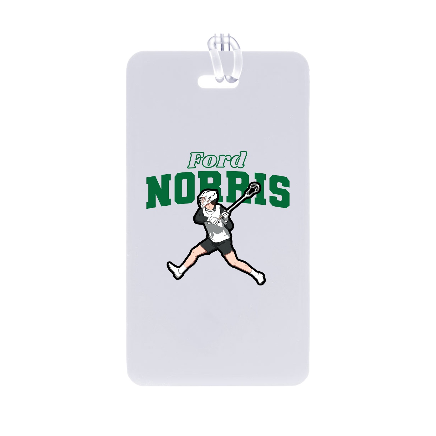 Bag Tag — Name Arch in Classic