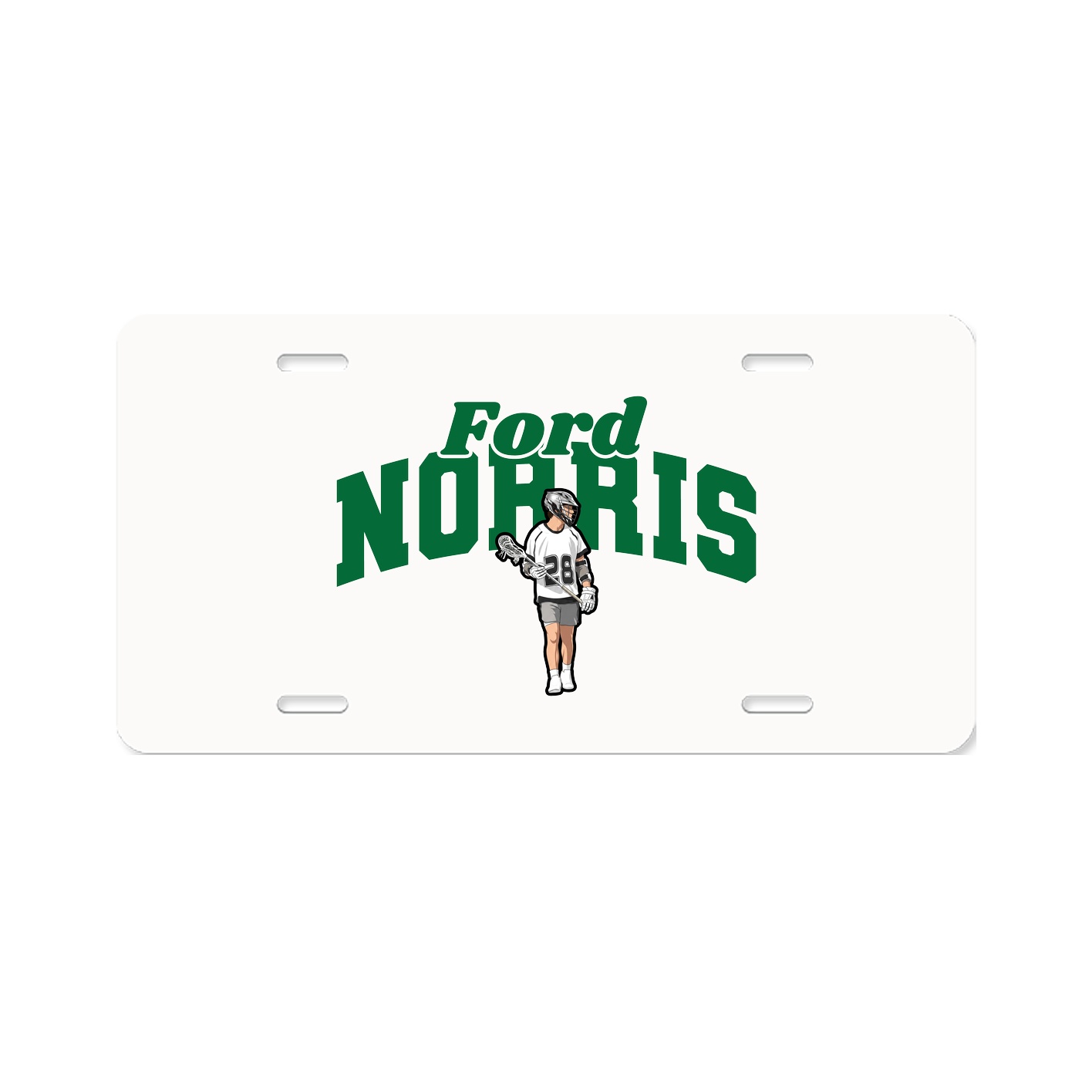 License Plate — Signature Arch in Classic