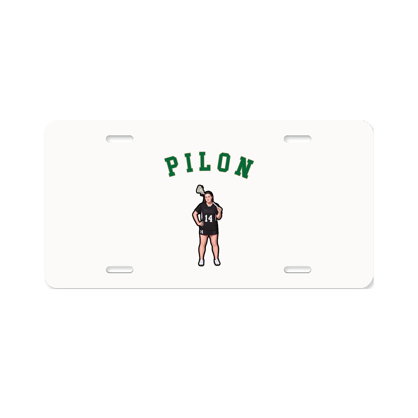 License Plate — Shirsey Arch in Classic