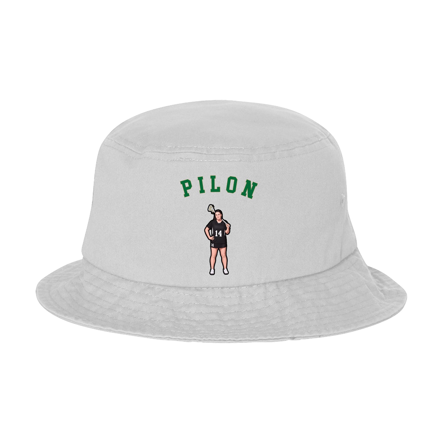 Bucket Cap — Shirsey Arch in White