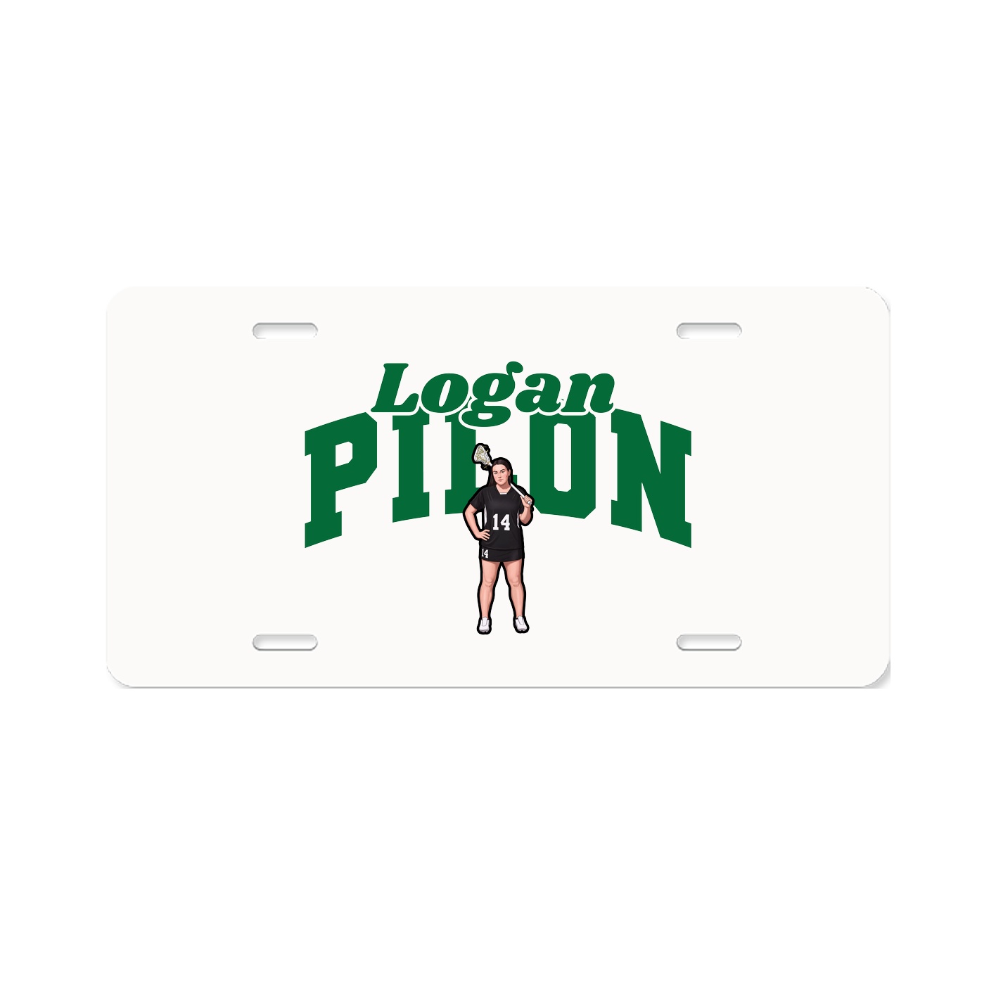 License Plate — Signature Arch in Classic