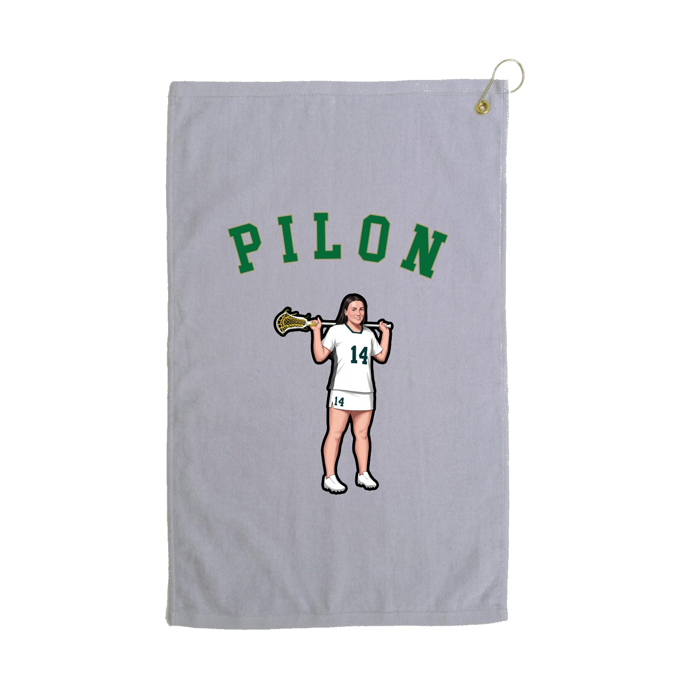Golf Towel — Shirsey Arch in Grey
