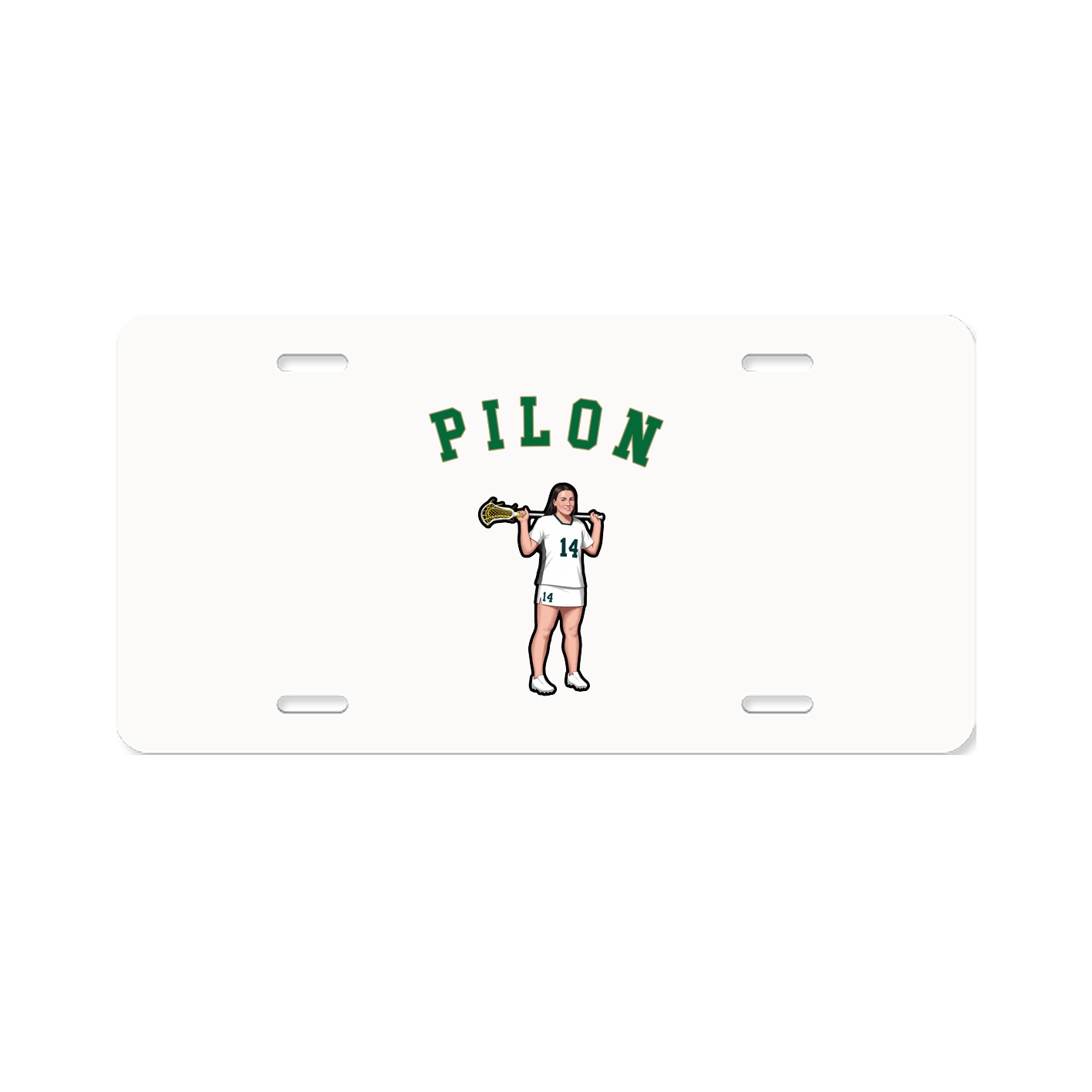 License Plate — Shirsey Arch in Classic
