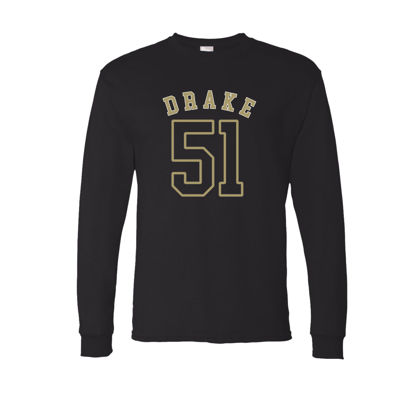 Long Sleeve Tee — Shirsey Arch in Black