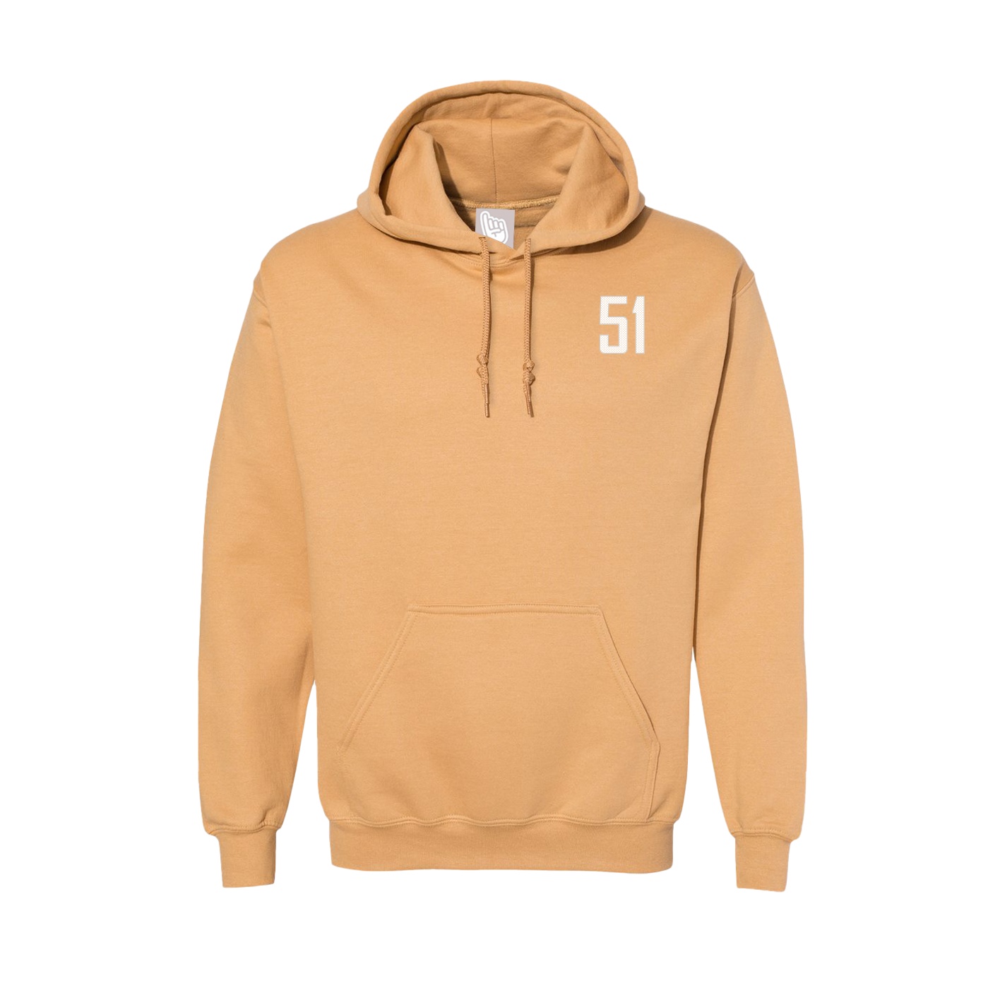 Hoodie — Front Shirsy in Vegas Gold
