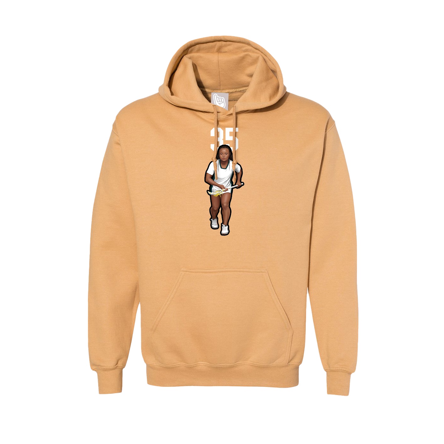 Hoodie — Number Top in Vegas Gold