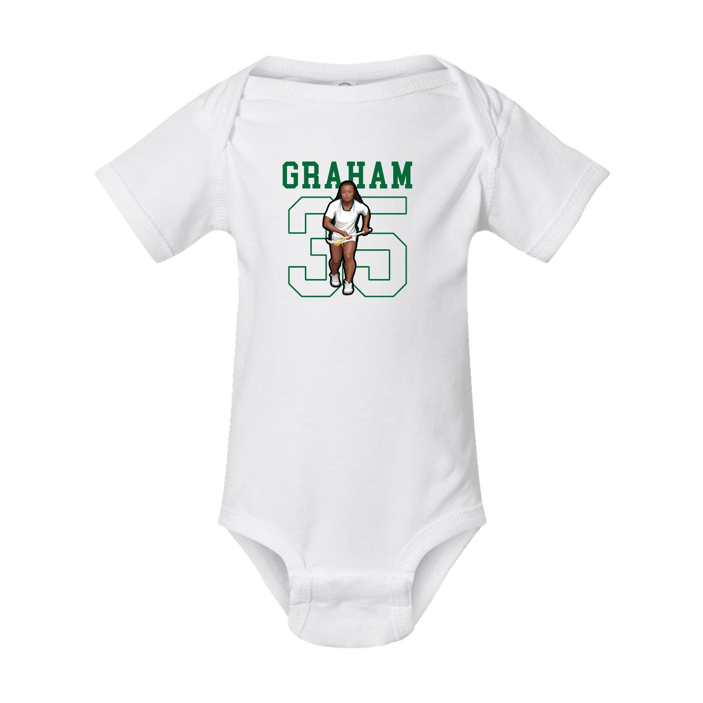 Baby Onesie — Shirsey in White