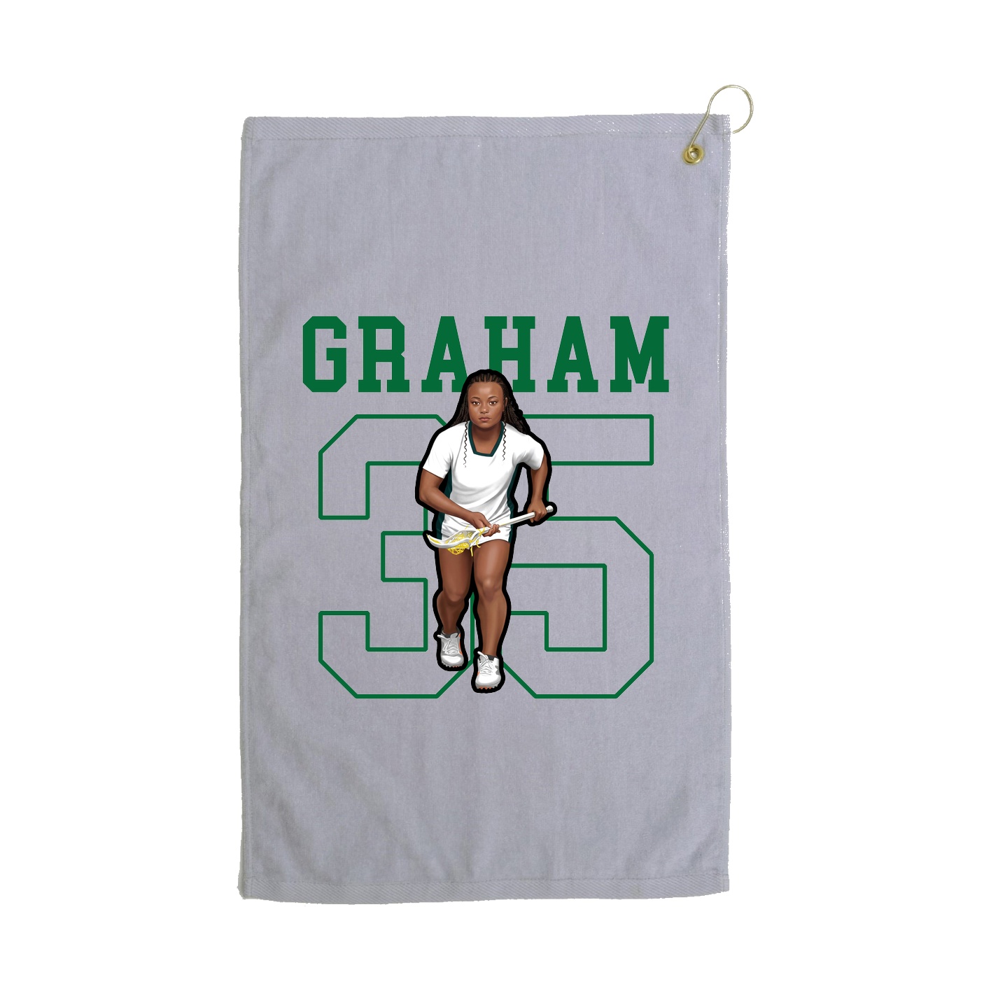 Golf Towel — Shirsey in Grey