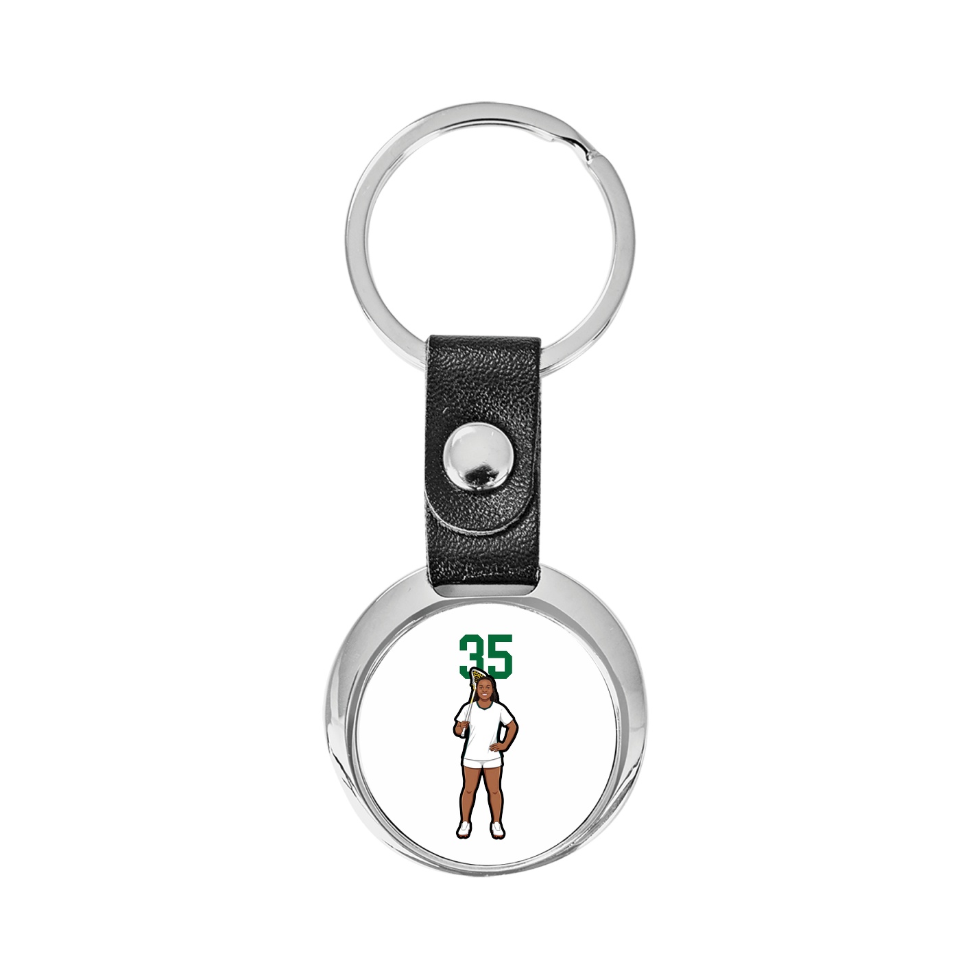 Key Chain — Number Top in Classic