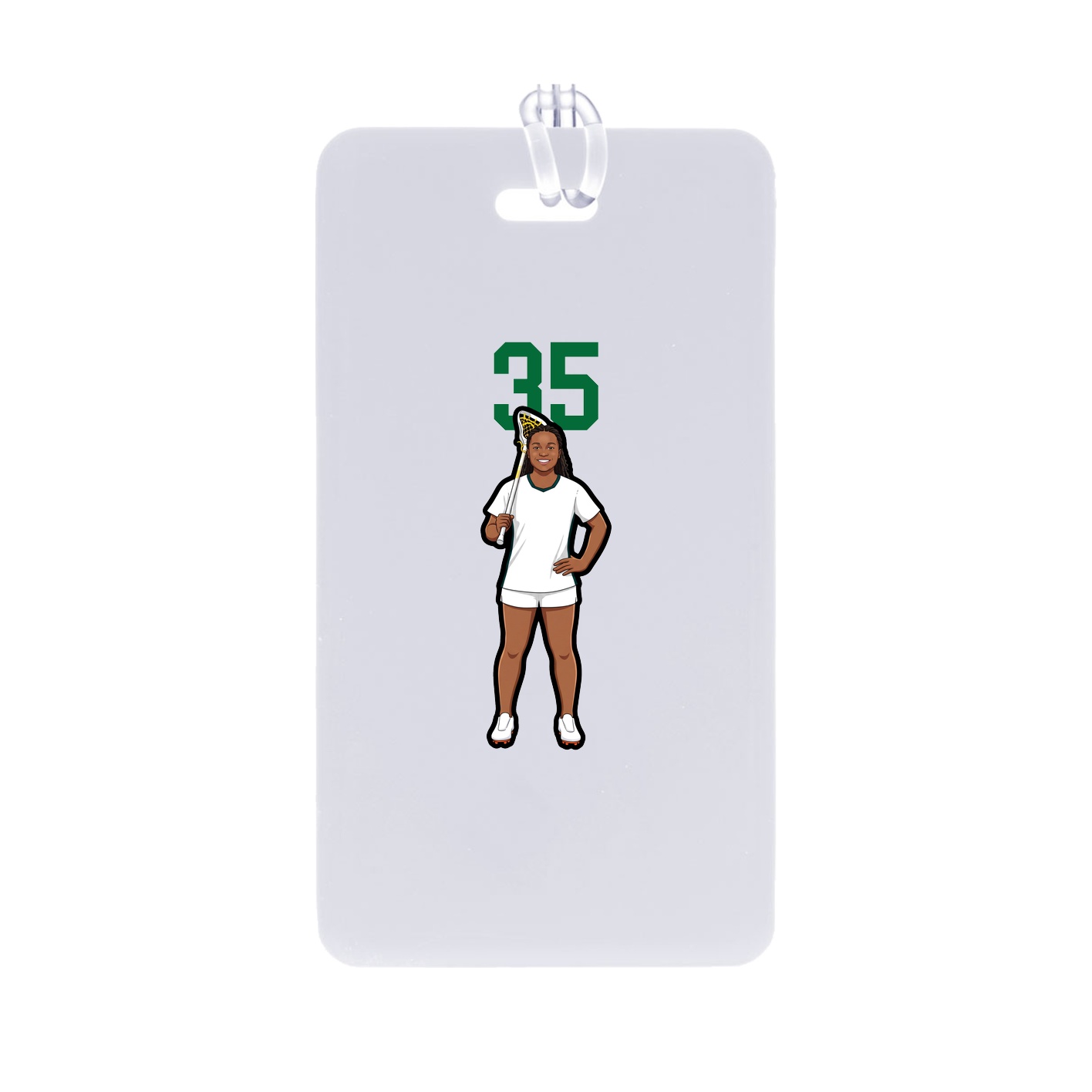 Bag Tag — Number Top in Classic