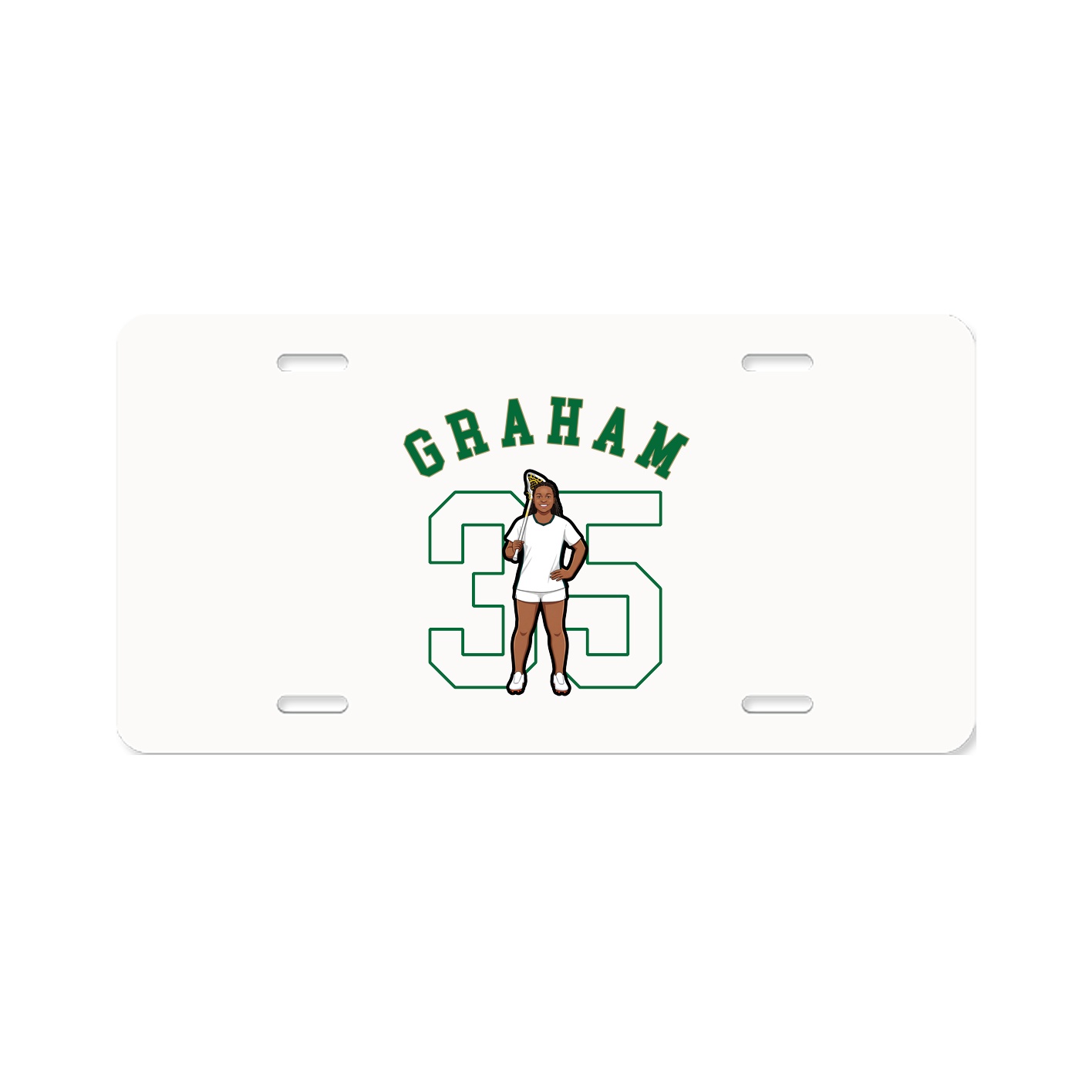 License Plate — Shirsey Arch in Classic