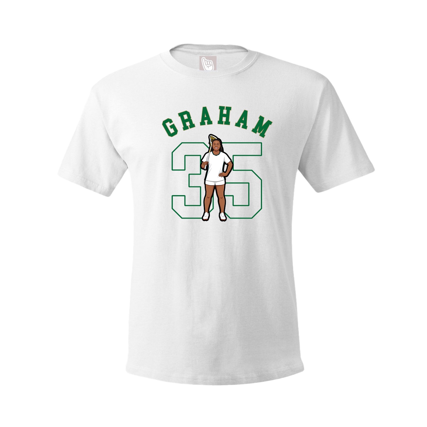 Youth Tee — Shirsey Arch in White