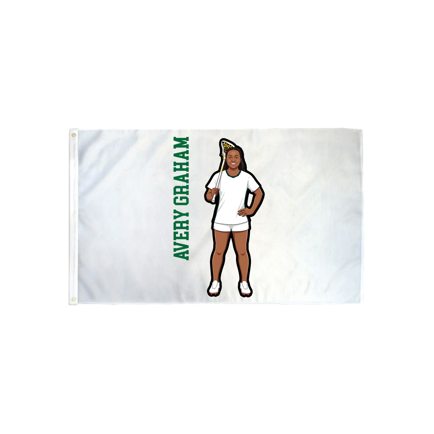 3x5 Flag — Name Vertical in Classic