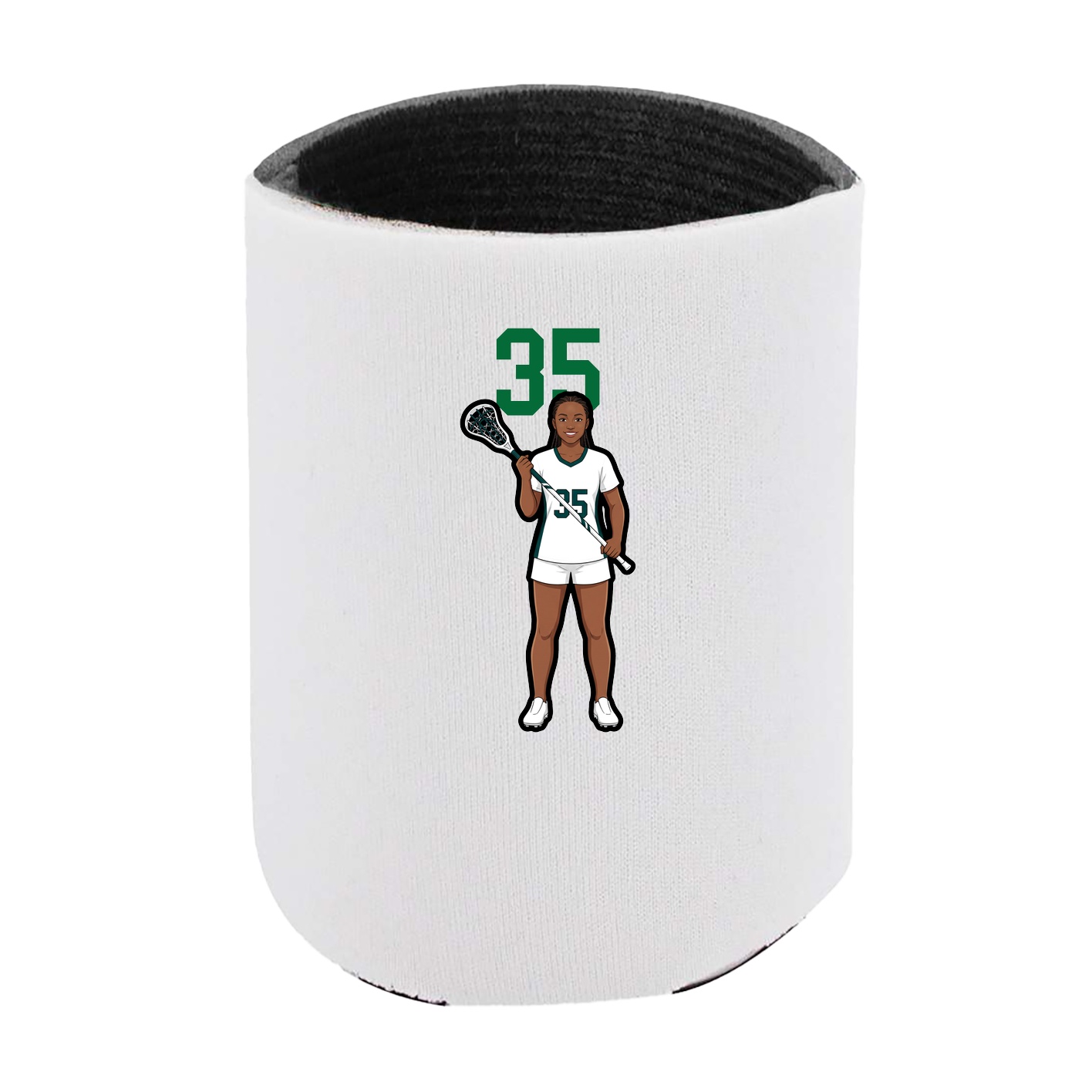 Can Holder — Number Top in White