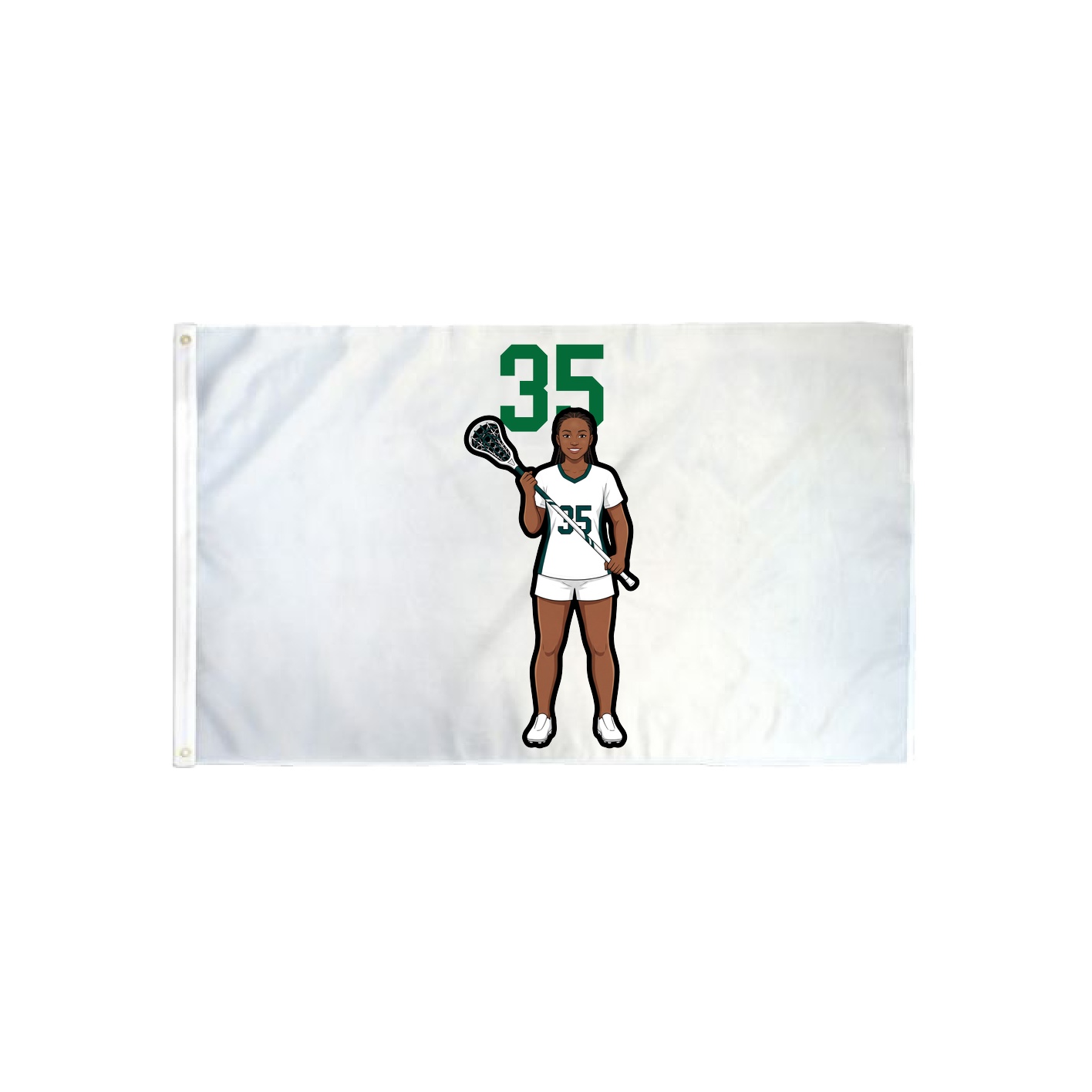 3x5 Flag — Number Top in Classic