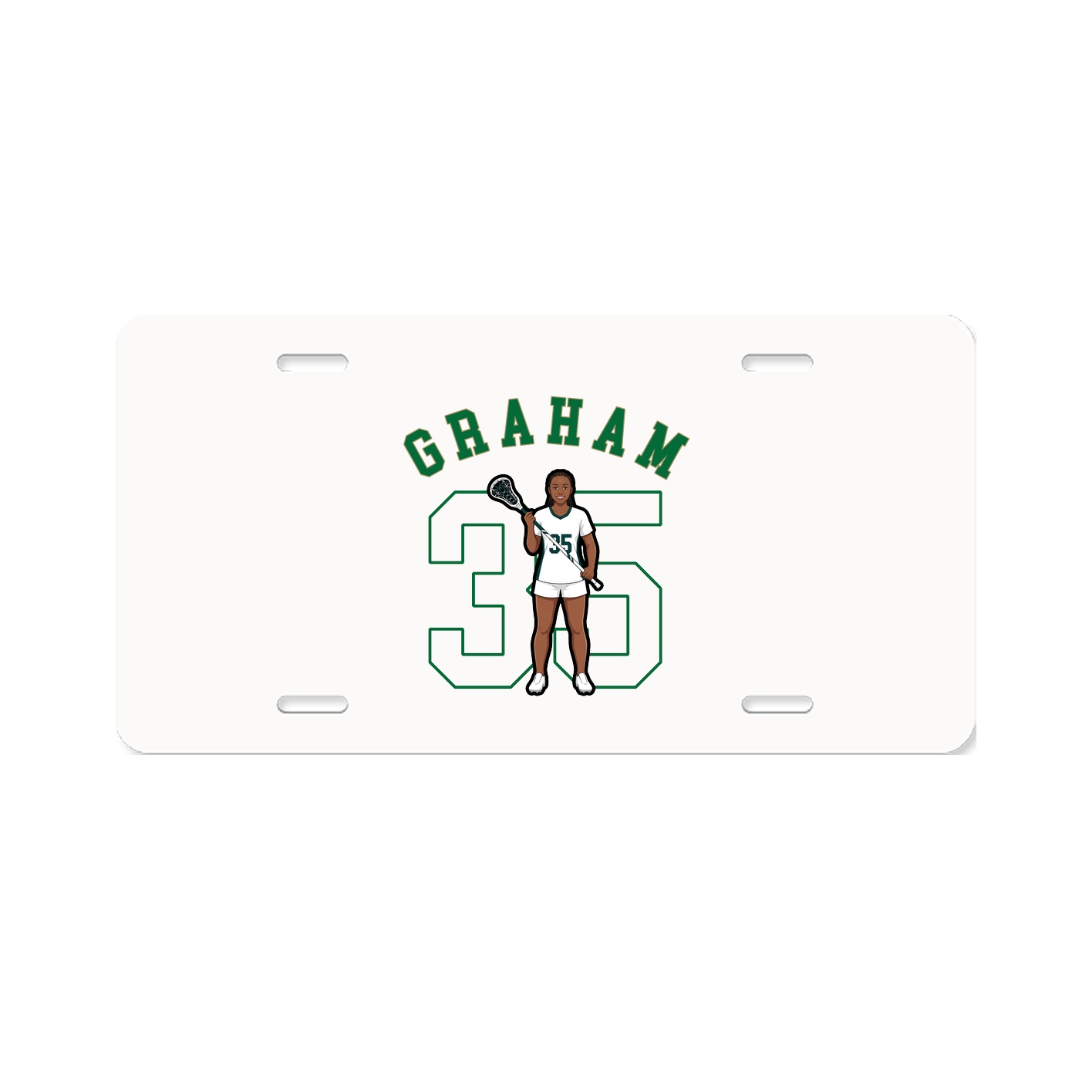 License Plate — Shirsey Arch in Classic