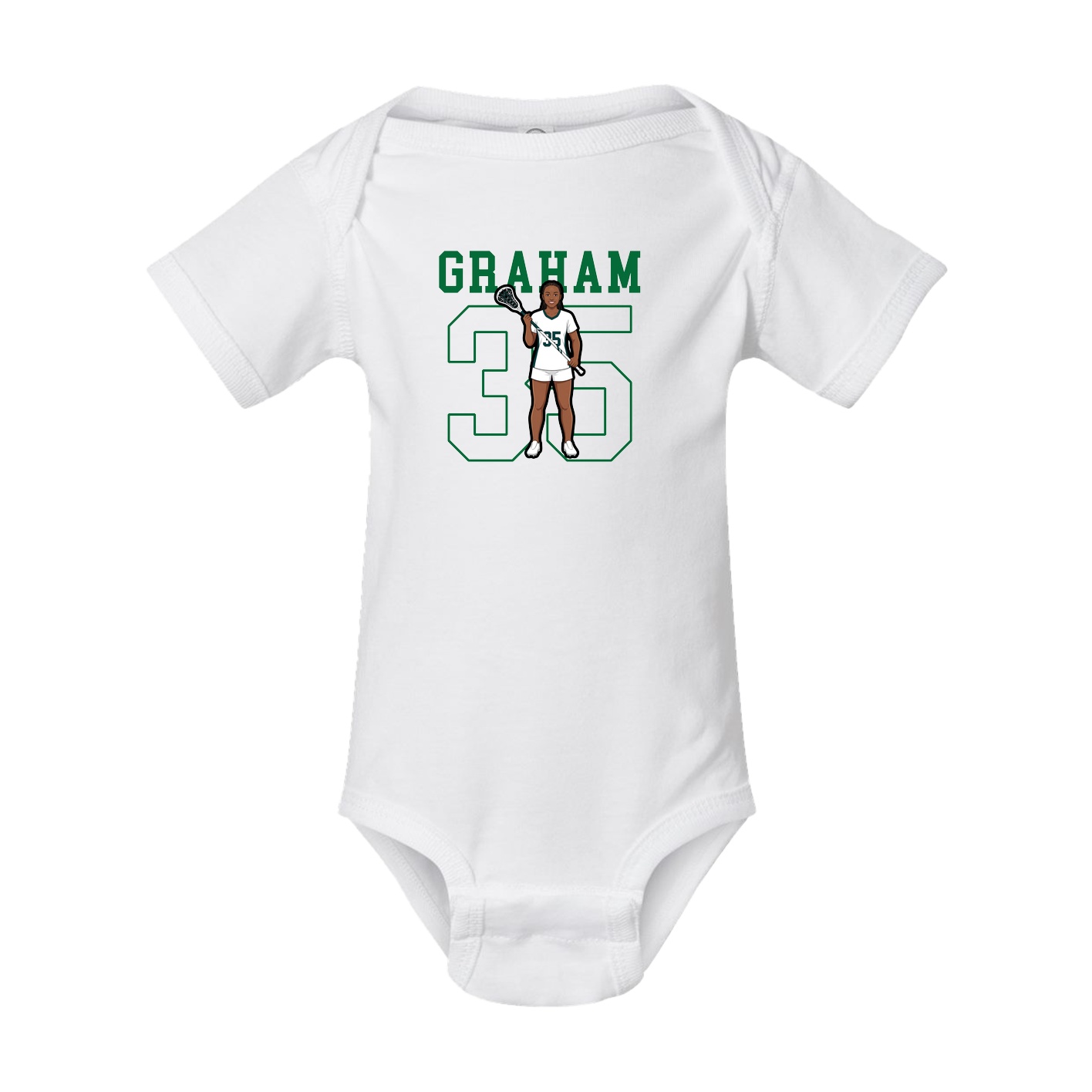 Baby Onesie — Shirsey in White