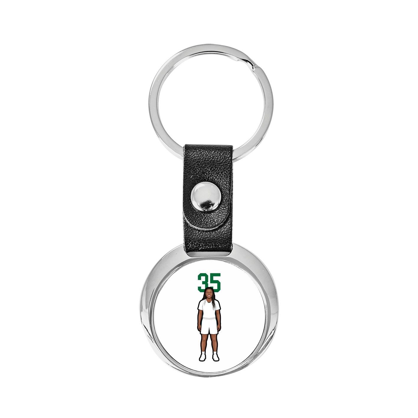 Key Chain — Number Top in Classic