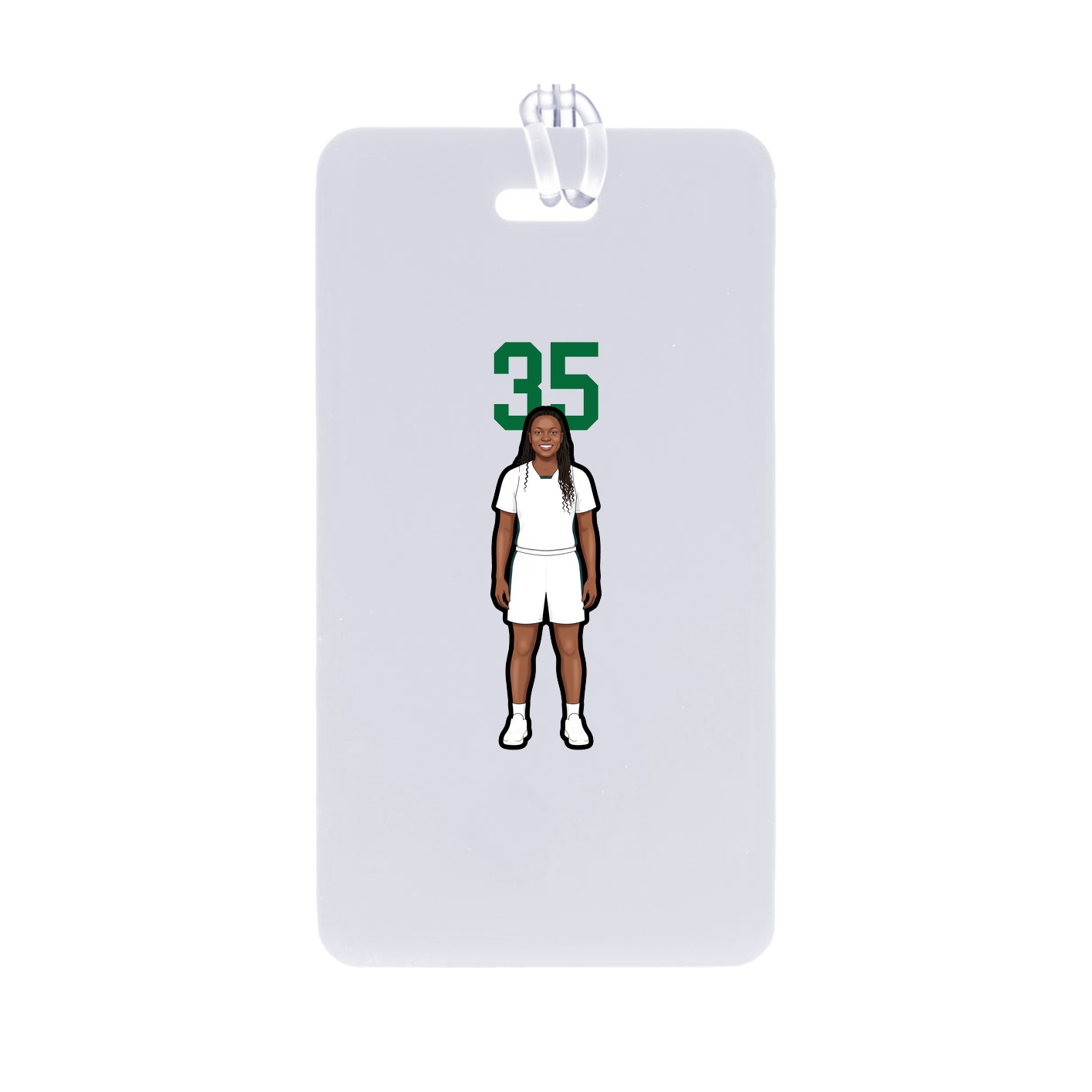 Bag Tag — Number Top in Classic