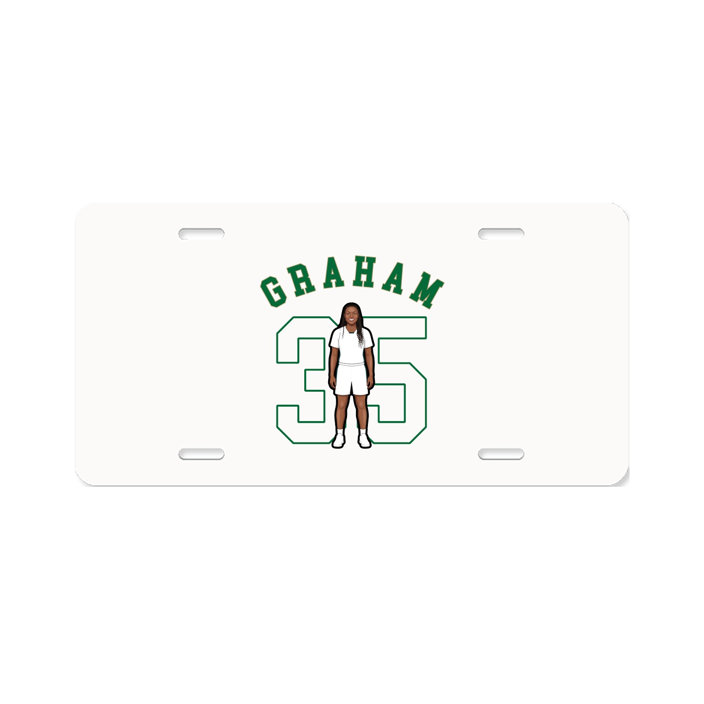 License Plate — Shirsey Arch in Classic