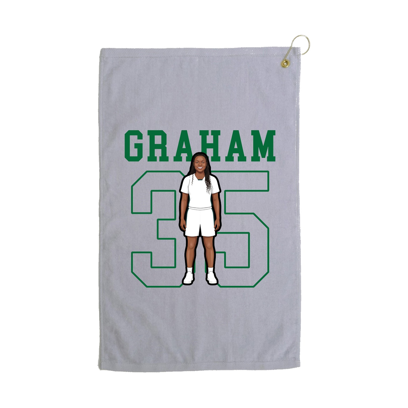 Golf Towel — Shirsey in Grey