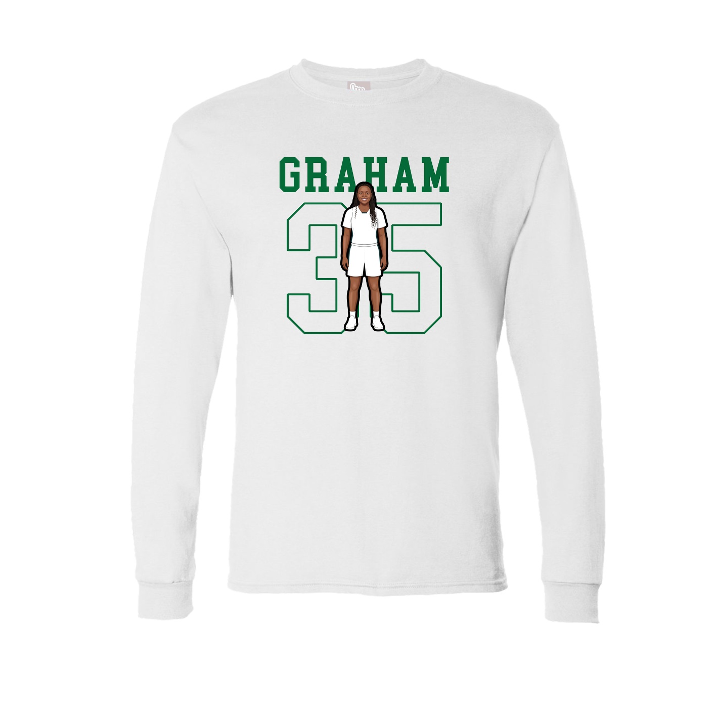 Long Sleeve Tee — Shirsey in White