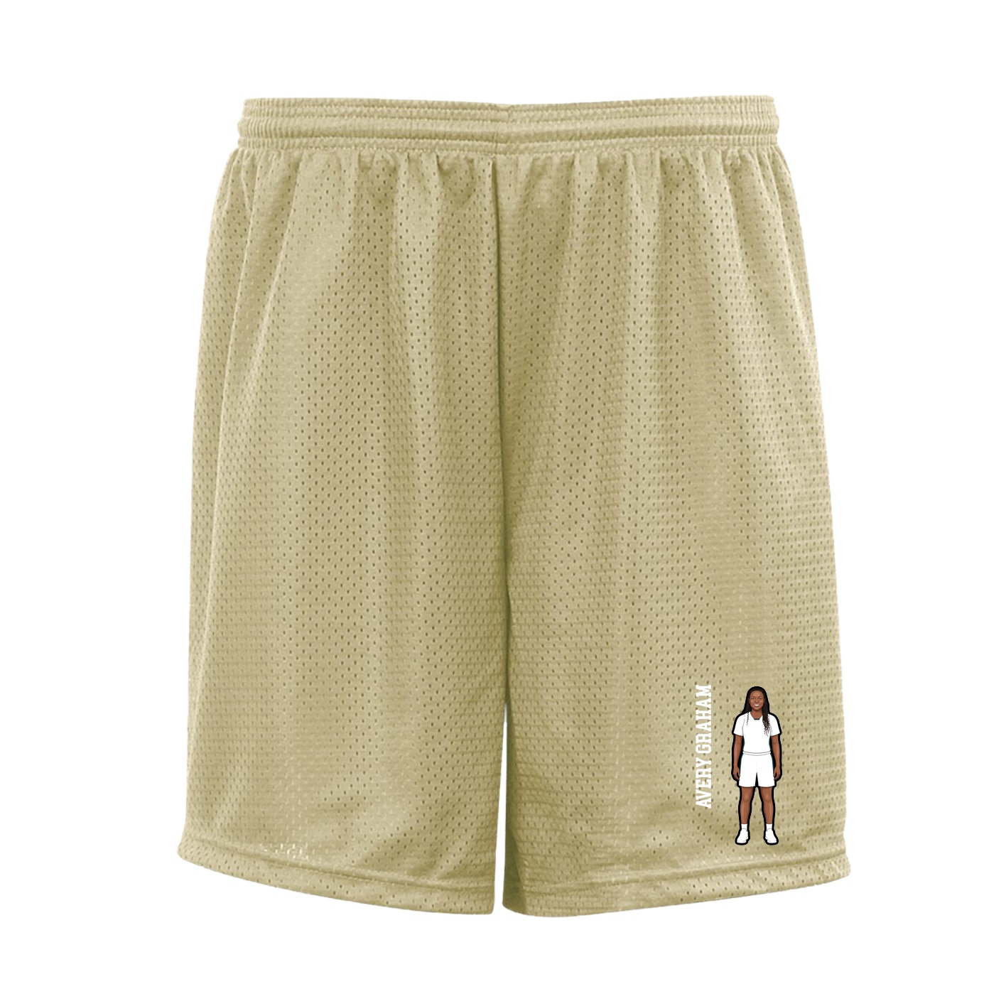 Shorts — Name Vertical in Vegas Gold