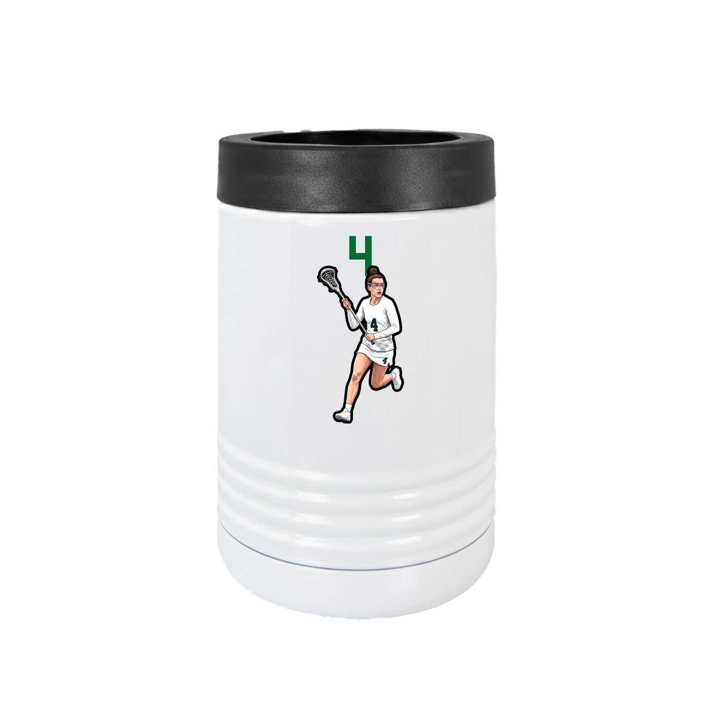 Beverage Holder — Number Top in White