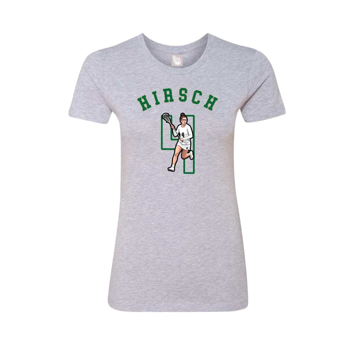 Womens Tee — Shirsey Arch in Grey