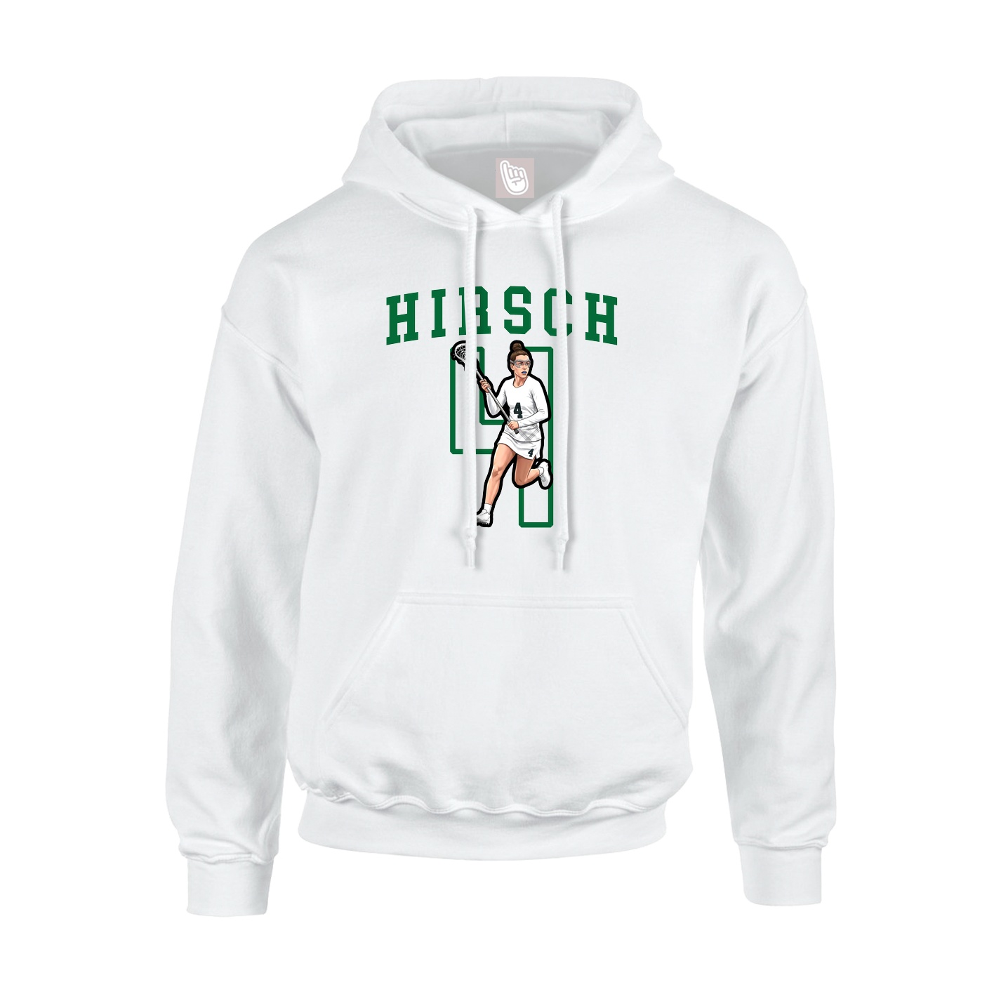Youth Hoodie — Shirsey in White