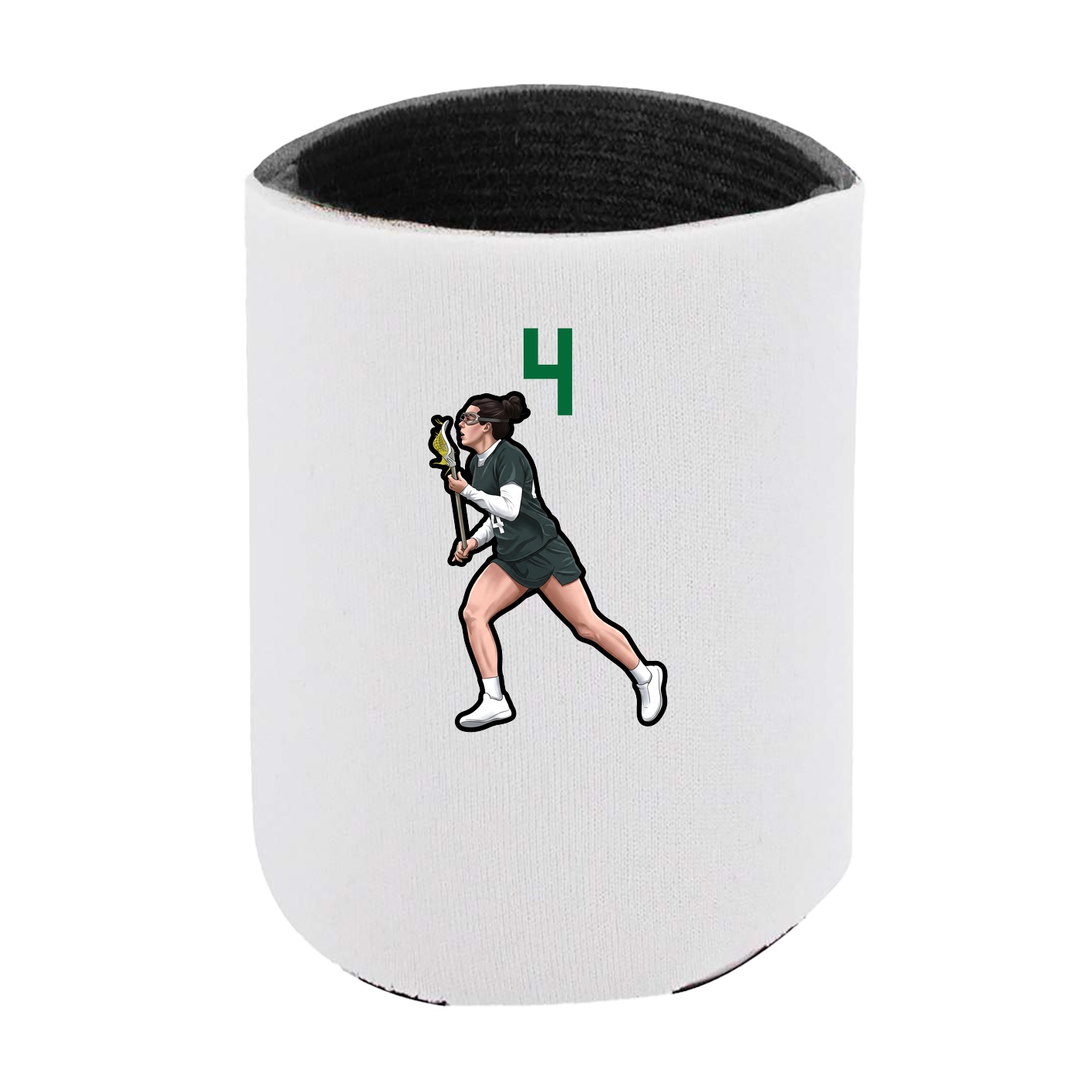 Can Holder — Number Top in White