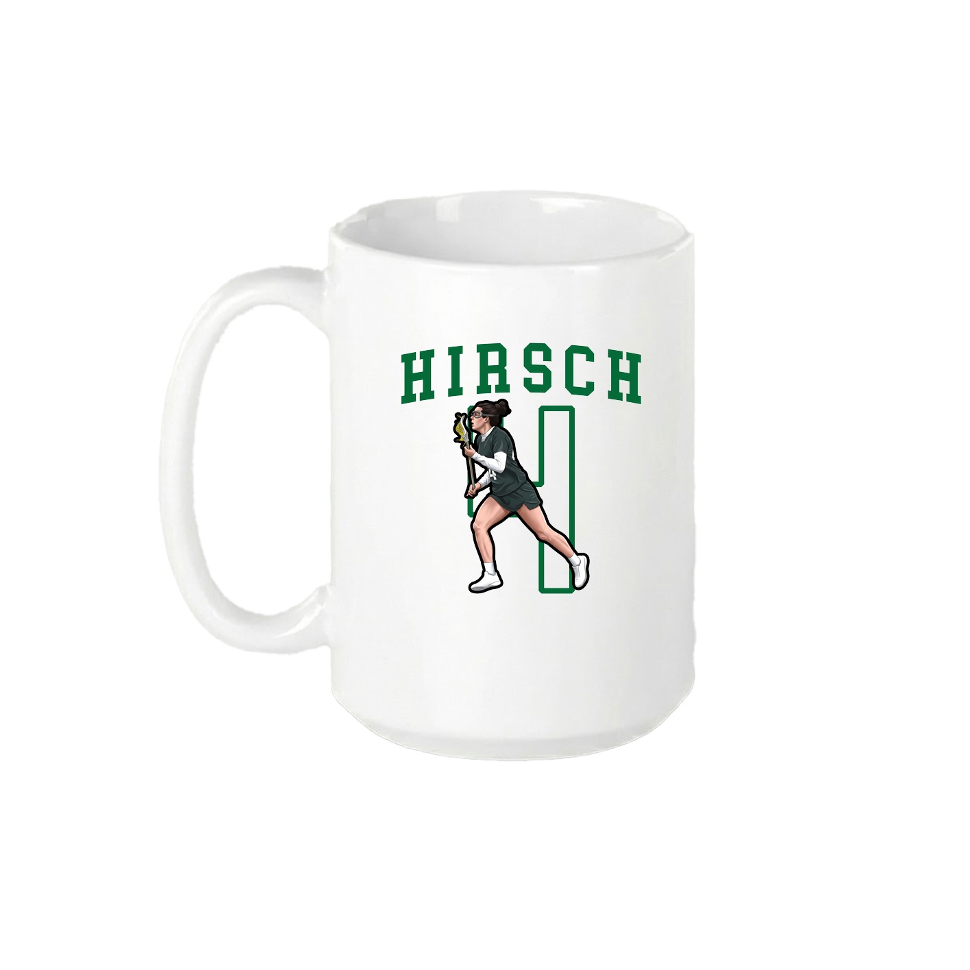 15oz Coffee Mug — Shirsey in White
