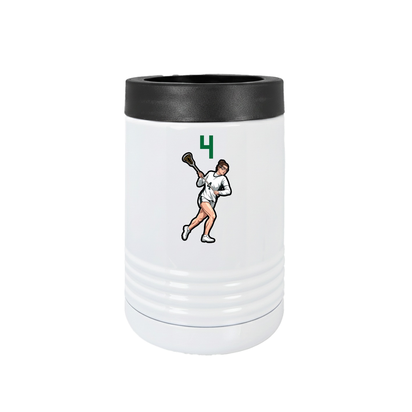 Beverage Holder — Number Top in White