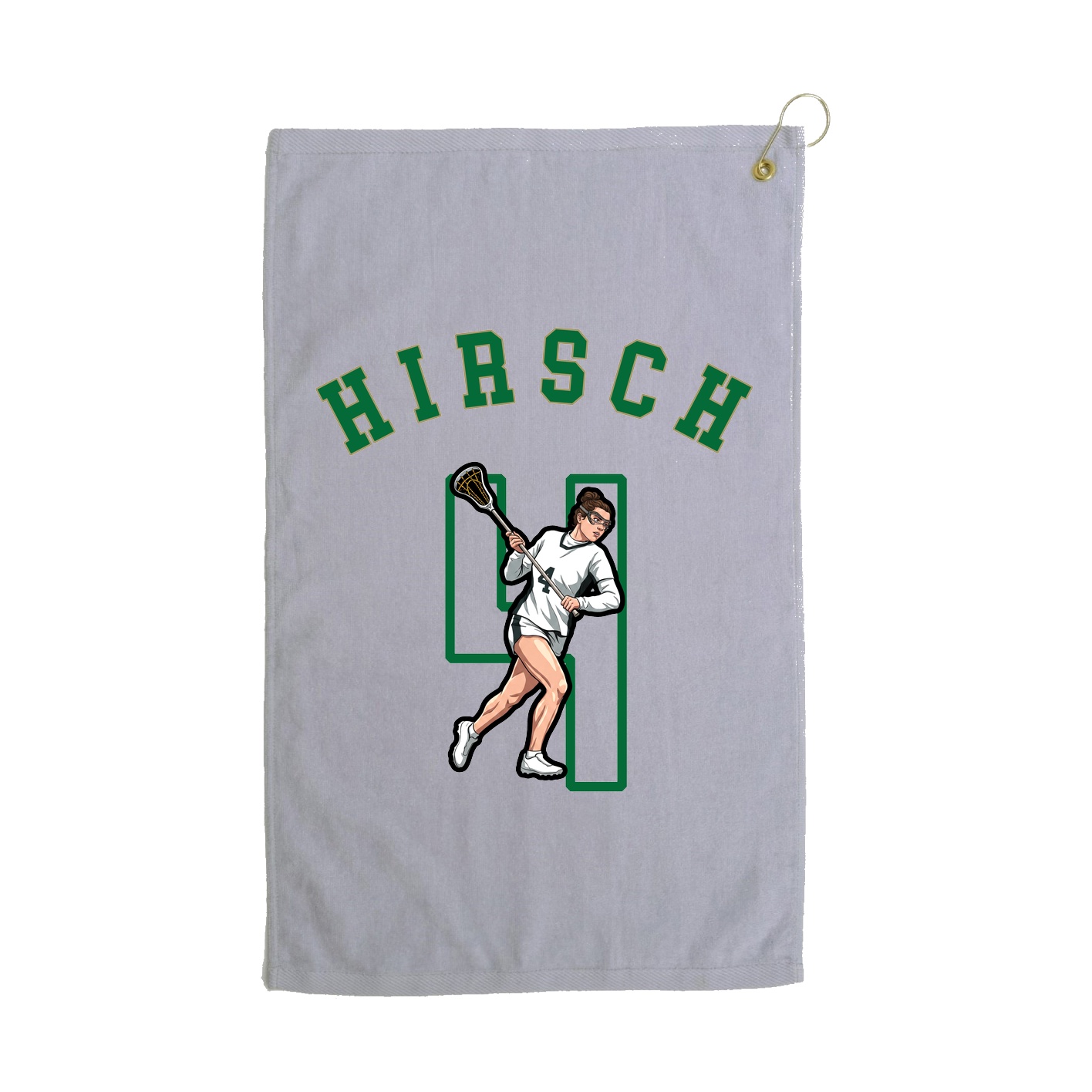 Golf Towel — Shirsey Arch in Grey