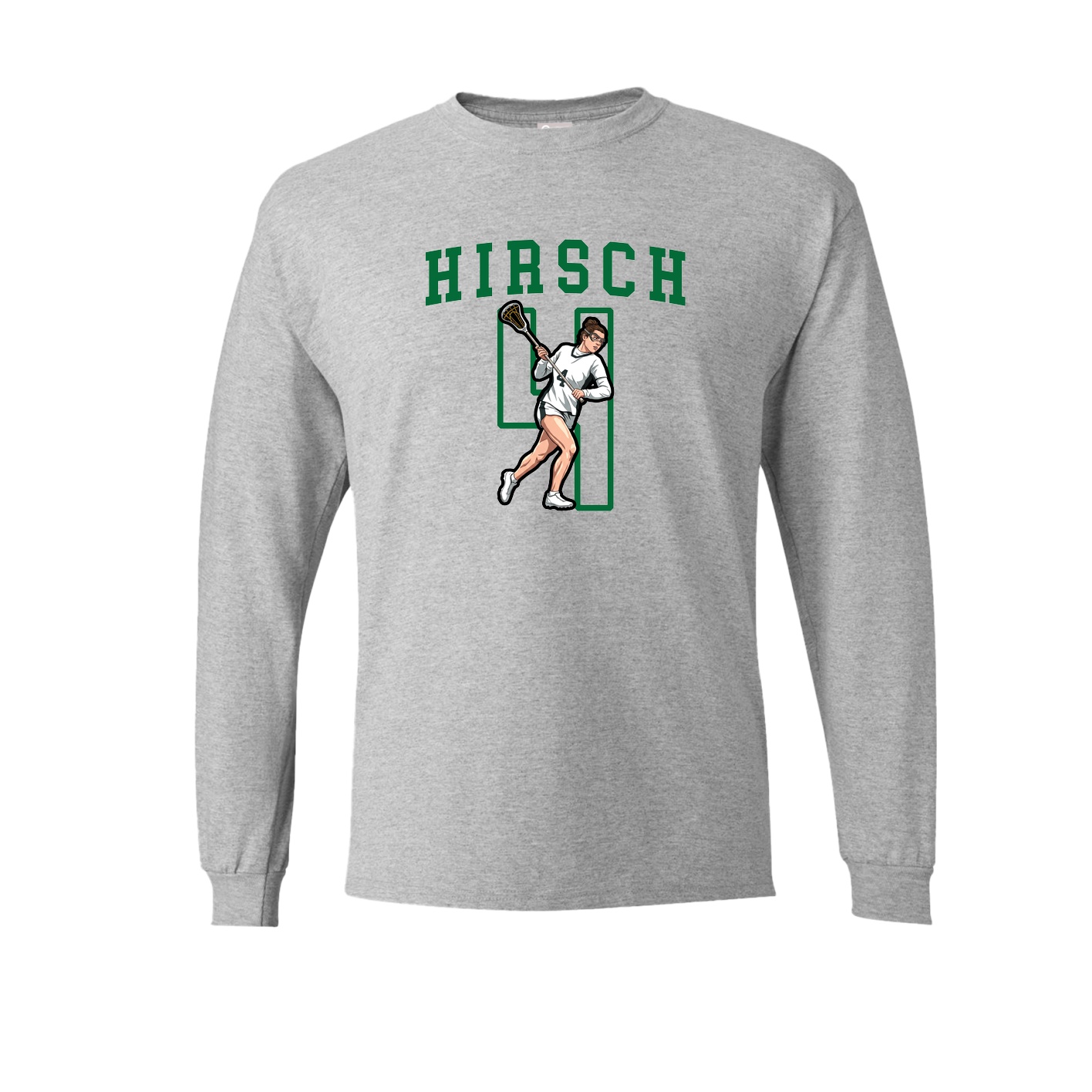 Long Sleeve Tee — Shirsey in Grey