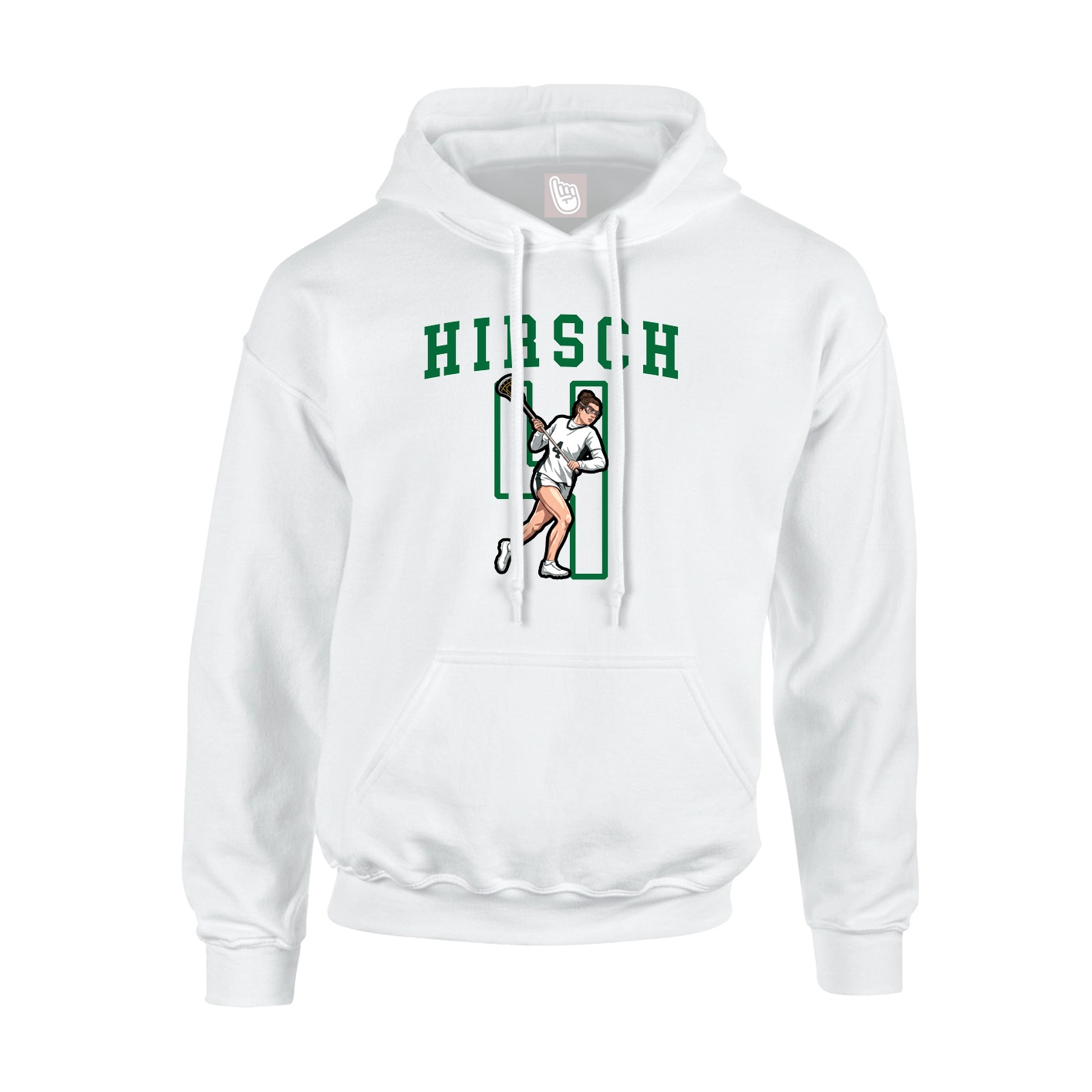 Youth Hoodie — Shirsey in White