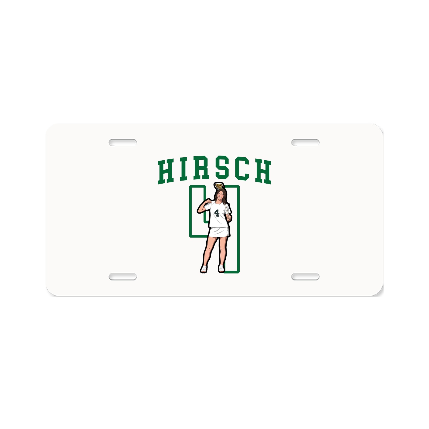 License Plate — Shirsey in Classic