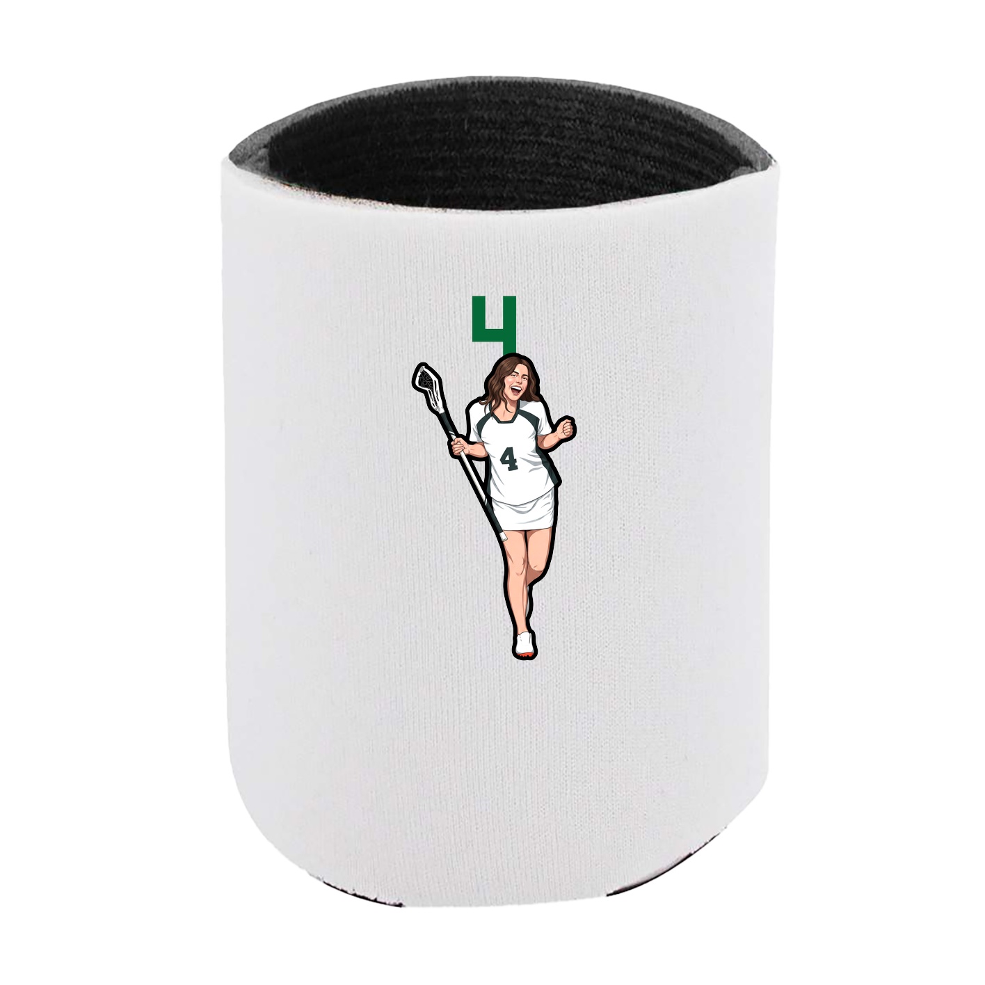 Can Holder — Number Top in White
